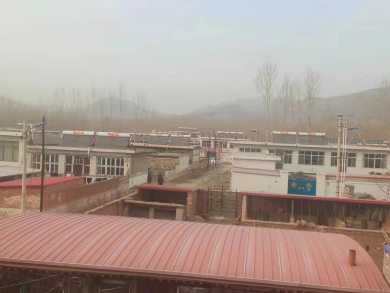 秦皇島地區(qū)7000戶太陽能+爐具采暖